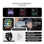 boAt Ultima Call Max Smart Watch w/ 2" Big HD Display, Advanced BT Calling, 100+ Sports Modes, 10 Days Battery Life, Multiple Watch Faces, IP68, HR & SpO2, Sedentary Alerts(Black)