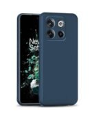 4 in 1 Combo Pack for OnePlus 10T 5G –Blue (Back Cover + Camera Lens Protector + Tempered Glass + Unbreakable Membrane)