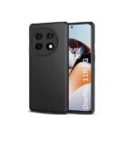 4 in 1 Combo Pack for OnePlus 11R 5G –Black (Back Cover + Camera Lens Protector + Tempered Glass + Unbreakable Membrane)