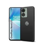 4 in 1 Combo Pack for OnePlus Nord 2T 5G –Black (Back Cover + Camera Lens Protector + Tempered Glass + Unbreakable Membrane)