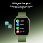 boAt Wave Call 2 Plus Smart Watch w/Bilingual Support (Hindi/English), 1.96”(4.97 cm) HD Display, BT Calling, 100+Sports Modes, Animated Watch Faces, Voice Assistant(Olive Green) boAt Wave Call 2 Plus Smart Watch w/Bilingual Support (Hindi/English), 1.96”(4.97 cm) HD Display, BT Calling, 100+Sports Modes, Animated Watch Faces, Voice Assistant(Olive Green)