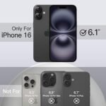 4 in 1 Premium Combo Pack for iPhone 16 – Transparent (Back Case + Camera Lens Protector + Tempered Glass + Unbreakable Membrane) 4 in 1 Premium Combo Pack for iPhone 16 – Transparent (Back Case + Camera Lens Protector + Tempered Glass + Unbreakable Membrane)