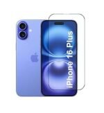 4 in 1 Premium Combo Pack for iPhone 16 Plus – Black (Back Case + Camera Lens Protector + Tempered Glass + Unbreakable Membrane) 4 in 1 Premium Combo Pack for iPhone 16 Plus – Black (Back Case + Camera Lens Protector + Tempered Glass + Unbreakable Membrane)