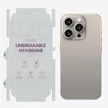 4 in 1 Premium Combo Pack for iPhone 15 Pro Max - Transparent (Back Case + Camera Lens Protector + Tempered Glass + Unbreakable Membrane) 4 in 1 Premium Combo Pack for iPhone 15 Pro Max - Transparent (Back Case + Camera Lens Protector + Tempered Glass + Unbreakable Membrane)