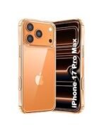 4 in 1 Combo Pack for iPhone 17 pro Max  – Transparent (Back Cover + Camera Lens Protector + Tempered Glass + Unbreakable Membrane) 4 in 1 Combo Pack for iPhone 17 pro Max  – Transparent (Back Cover + Camera Lens Protector + Tempered Glass + Unbreakable Membrane)