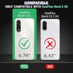 4 in 1 Combo Pack for OnePlus Nord 5 5G –Transparent (Back Cover + Camera Lens Protector + Tempered Glass + Unbreakable Membrane)