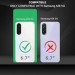 Silicone Soft Back Cover Case for Samsung Galaxy A56 5G (Blue)\ Camera Lens Protector\ Membrane Scratch Guard\ Tempered Glass (4 Combo) Silicone Soft Back Cover Case for Samsung Galaxy A56 5G (Blue)\ Camera Lens Protector\ Membrane Scratch Guard\ Tempered Glass (4 Combo)