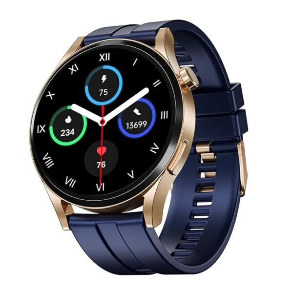 boAt Chrome Horizon, Video Watch Faces, 1.51” AMOLED Display, HRV & VO2 Max, Heart Rate & SpO2 Monitor Smart Watch(Royal Blue)