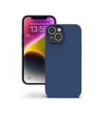 “4 in 1 Combo Pack for iPhone 14 – blue silicone case (Back Case + Camera Lens Protector + Tempered Glass + Unbreakable Membrane) “4 in 1 Combo Pack for iPhone 14 – blue silicone case (Back Case + Camera Lens Protector + Tempered Glass + Unbreakable Membrane)