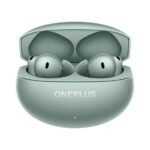 OnePlus Buds 4 TWS Earbuds with Upto 55dB Real-time ANC, Adaptive Mode, Dual Drivers and DACs, 3D Audio, Upto 45hrs Music Playback (Green)