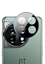 4 in 1 Combo Pack for OnePlus 11 5G –Transparent (Back Cover + Camera Lens Protector + Tempered Glass + Unbreakable Membrane)