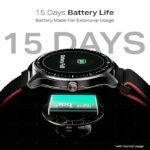 boAt Valour Watch 1 GPS, AI Based Auto Gym, in Built GPS, Advanced X2 Chip, 6-axis sensors, 3 ATM,15 Days Battery,1.43" AMOLED Display w/Gorilla Glass Smart Watches for Men & Women (Fusion Black) boAt Valour Watch 1 GPS, AI Based Auto Gym, in Built GPS, Advanced X2 Chip, 6-axis sensors, 3 ATM,15 Days Battery,1.43" AMOLED Display w/Gorilla Glass Smart Watches for Men & Women (Fusion Black)