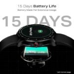 boAt Valour Watch 1 GPS, AI Based Auto Gym, in Built GPS, Advanced X2 Chip, 6-axis sensors, 3 ATM,15 Days Battery,1.43" AMOLED Display w/Gorilla Glass Smart Watches for Men & Women (Black) boAt Valour Watch 1 GPS, AI Based Auto Gym, in Built GPS, Advanced X2 Chip, 6-axis sensors, 3 ATM,15 Days Battery,1.43" AMOLED Display w/Gorilla Glass Smart Watches for Men & Women (Black)