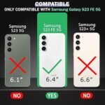 Silicone Soft Back Cover Case for Samsung Galaxy S23 FE 5G (Black)\ Camera Lens Protector\ Membrane Scratch Guard\ Tempered Glass (4 In 1 Combo) Silicone Soft Back Cover Case for Samsung Galaxy S23 FE 5G (Black)\ Camera Lens Protector\ Membrane Scratch Guard\ Tempered Glass (4 In 1 Combo)