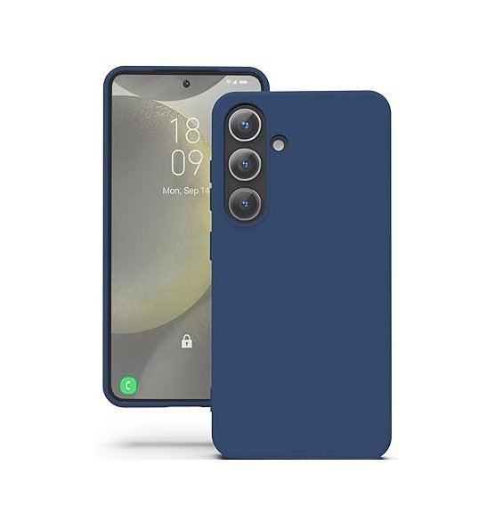 Silicone Soft Back Cover Case for Samsung Galaxy S24 5G (Blue)\ Camera Lens Protector\ Membrane Scratch Guard\ Tempered Glass (4 Combo) Silicone Soft Back Cover Case for Samsung Galaxy S24 5G (Blue)\ Camera Lens Protector\ Membrane Scratch Guard\ Tempered Glass (4 Combo)