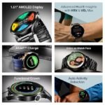 boAt Chrome Horizon, Video Watch Faces, 1.51” AMOLED Display, HRV & VO2 Max, Auto-Activity Detection, Heart Rate & SpO2 Monitor Smart Watch(Steel Black) boAt Chrome Horizon, Video Watch Faces, 1.51” AMOLED Display, HRV & VO2 Max, Auto-Activity Detection, Heart Rate & SpO2 Monitor Smart Watch(Steel Black)