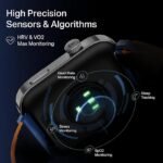 Boat Chrome Endeavour, 1.96” (4.97 cm) AMOLED Display, AI Coach Health Insights, Advanced S1 Processor, Auto Heart Rate, HRV, VO2 Max, Stress, TBT, IP68, Smart Watch for Men & Women (Fusion Blue) Boat Chrome Endeavour, 1.96” (4.97 cm) AMOLED Display, AI Coach Health Insights, Advanced S1 Processor, Auto Heart Rate, HRV, VO2 Max, Stress, TBT, IP68, Smart Watch for Men & Women (Fusion Blue)