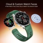 boAt New Launch Ultima Prime smartwatch with 1.43” AMOLED Display, Personalized Fitness Nudges, Functional Crown,100+ Sports Modes, Watch Face Studio (Green) boAt New Launch Ultima Prime smartwatch with 1.43” AMOLED Display, Personalized Fitness Nudges, Functional Crown,100+ Sports Modes, Watch Face Studio (Green)