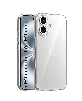 4 in 1 Premium Combo Pack for iPhone 16 Plus – Transparent (Back Case + Camera Lens Protector + Tempered Glass + Unbreakable Membrane) 4 in 1 Premium Combo Pack for iPhone 16 Plus – Transparent (Back Case + Camera Lens Protector + Tempered Glass + Unbreakable Membrane)