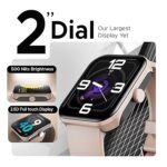 boAt Ultima Call Max Smart Watch w/ 2" Big HD Display, Advanced BT Calling, 100+ Sports Modes, 10 Days Battery Life, Multiple Watch Faces, IP68, HR & SpO2, Sedentary Alerts(Cherry Blossom) boAt Ultima Call Max Smart Watch w/ 2" Big HD Display, Advanced BT Calling, 100+ Sports Modes, 10 Days Battery Life, Multiple Watch Faces, IP68, HR & SpO2, Sedentary Alerts(Cherry Blossom)