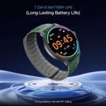 boAt Lunar Oasis w/TBT Navigation, QR Tray, Watch Face Studio, Bluetooth Calling, Emergency SOS 1.43" (3.6 cm) AMOLED Display Fitness Smart Watch for Men & Women(Olive Green) boAt Lunar Oasis w/TBT Navigation, QR Tray, Watch Face Studio, Bluetooth Calling, Emergency SOS 1.43" (3.6 cm) AMOLED Display Fitness Smart Watch for Men & Women(Olive Green)