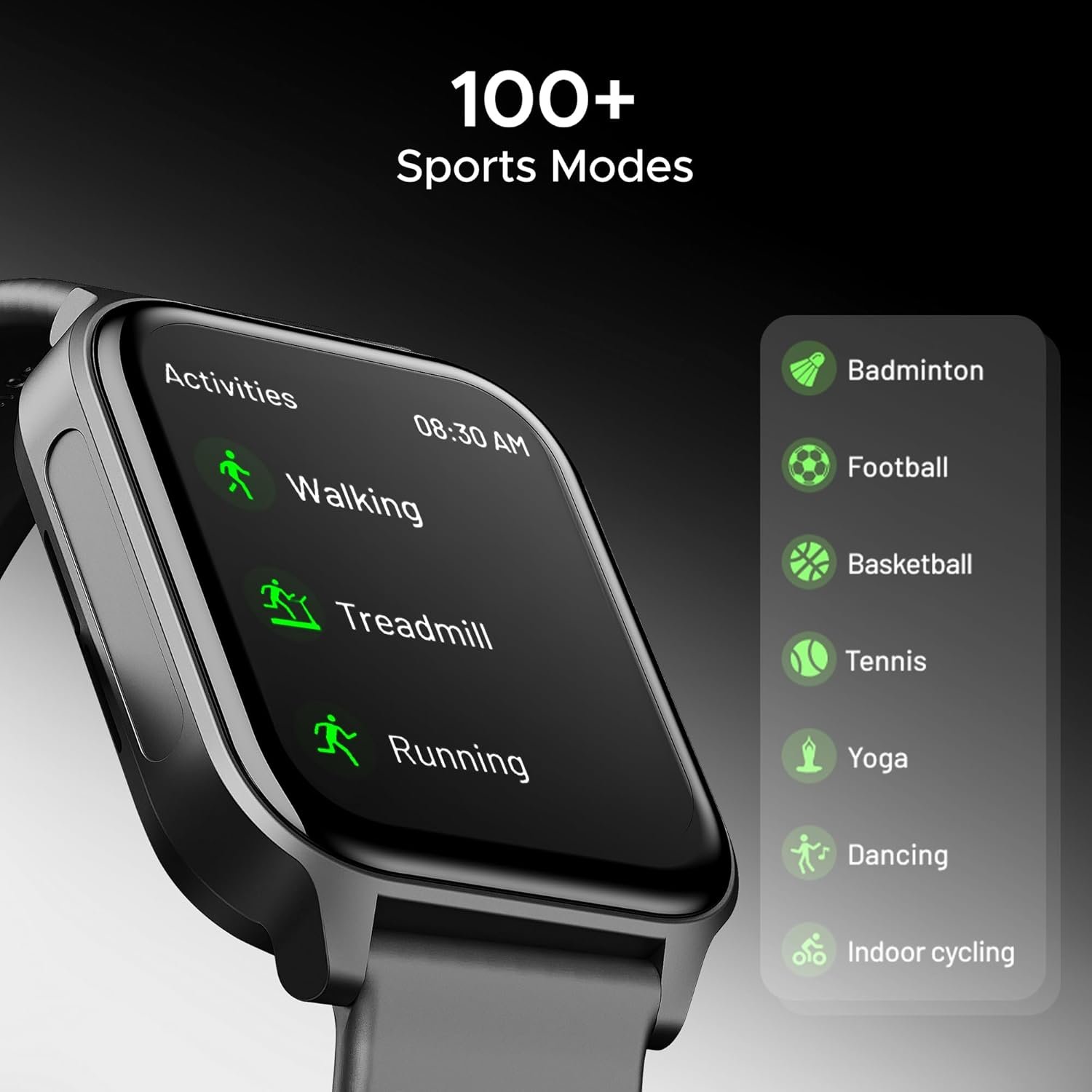 boAt Wave Call 2 Plus Smart Watch w/Bilingual Support (Hindi/English), 1.96”(4.97 cm) HD Display, BT Calling, 100+Sports Modes, Animated Watch Faces, Voice Assistant(Active Black) boAt Wave Call 2 Plus Smart Watch w/Bilingual Support (Hindi/English), 1.96”(4.97 cm) HD Display, BT Calling, 100+Sports Modes, Animated Watch Faces, Voice Assistant(Active Black)