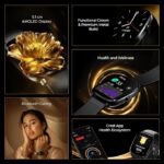 boAt Ultima Regal w/ 2.01”(5.10 cm) Crystal-Clear AMOLED Display, 1000 NITS Brightness,Premium Metal Body, Fitness Smart Watch for Men & Women (Black) boAt Ultima Regal w/ 2.01”(5.10 cm) Crystal-Clear AMOLED Display, 1000 NITS Brightness,Premium Metal Body, Fitness Smart Watch for Men & Women (Black)