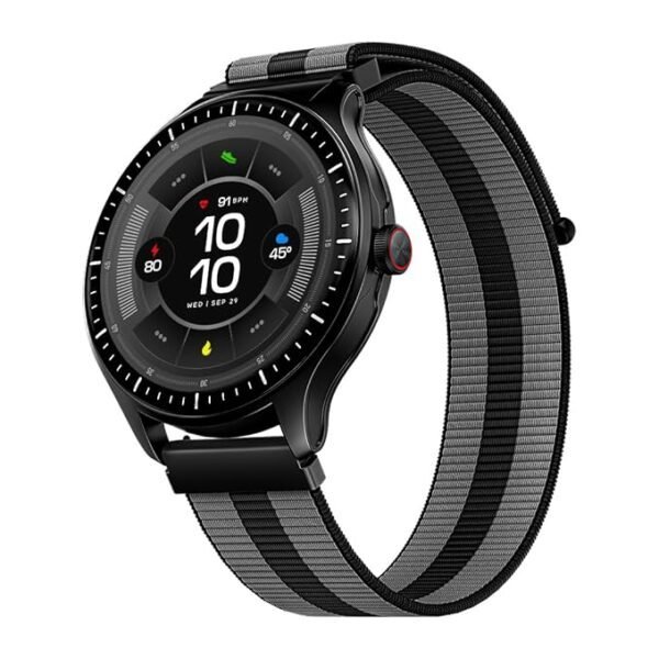 boAt Valour Watch 1 GPS, AI Based Auto Gym, in Built GPS, Advanced X2 Chip, 6-axis sensors, 3 ATM,15 Days Battery,1.43" AMOLED Display w/Gorilla Glass Smart Watches for Men & Women (Grey)