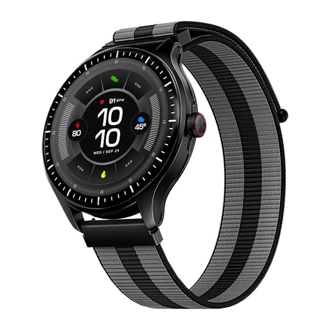 boAt Valour Watch 1 GPS, AI Based Auto Gym, in Built GPS, Advanced X2 Chip, 6-axis sensors, 3 ATM,15 Days Battery,1.43" AMOLED Display w/Gorilla Glass Smart Watches for Men & Women (Grey) boAt Valour Watch 1 GPS, AI Based Auto Gym, in Built GPS, Advanced X2 Chip, 6-axis sensors, 3 ATM,15 Days Battery,1.43" AMOLED Display w/Gorilla Glass Smart Watches for Men & Women (Grey)