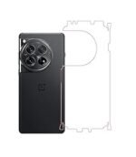 4 in 1 Combo Pack for OnePlus 12 5G –Transparent (Back Cover + Camera Lens Protector + Tempered Glass + Unbreakable Membrane)