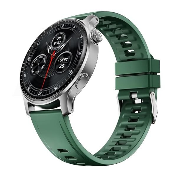 boAt New Launch Ultima Prime smartwatch with 1.43” AMOLED Display, Personalized Fitness Nudges, Functional Crown,100+ Sports Modes, Watch Face Studio (Green)