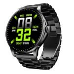boAt Lunar Oasis w/TBT Navigation, QR Tray, Watch Face Studio, Bluetooth Calling, Emergency SOS 1.43" (3.6 cm) AMOLED Display Fitness Smart Watch for Men & Women(Steel Black) boAt Lunar Oasis w/TBT Navigation, QR Tray, Watch Face Studio, Bluetooth Calling, Emergency SOS 1.43" (3.6 cm) AMOLED Display Fitness Smart Watch for Men & Women(Steel Black)