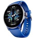 boAt Lunar Vista w/ 1.52" (3.8 cm) HD Display, Advanced Bluetooth Calling, Functional Crown,100+ Sports Mode, Smart Watch for Men & Women(Deep Blue)