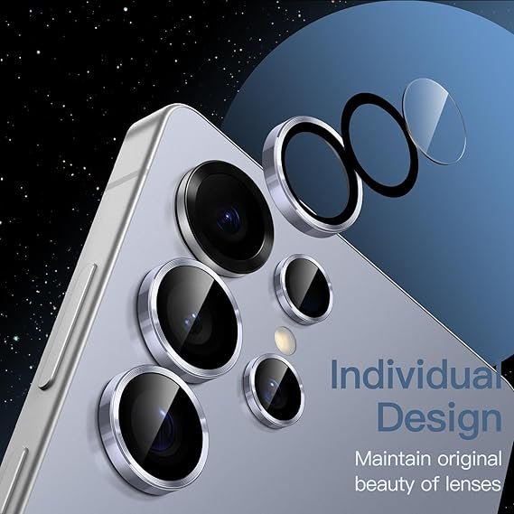 Silicone Soft Back Cover Case for Samsung Galaxy S25 Ultra 5G (Black)\ Camera Lens Protector\ Membrane Scratch Guard\ Tempered Glass Screen Protector (4 Combo) Silicone Soft Back Cover Case for Samsung Galaxy S25 Ultra 5G (Black)\ Camera Lens Protector\ Membrane Scratch Guard\ Tempered Glass Screen Protector (4 Combo)