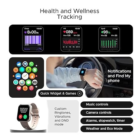 boAt Ultima Call Max Smart Watch w/ 2" Big HD Display, Advanced BT Calling, 100+ Sports Modes, 10 Days Battery Life, Multiple Watch Faces, IP68, HR & SpO2, Sedentary Alerts(Cherry Blossom) boAt Ultima Call Max Smart Watch w/ 2" Big HD Display, Advanced BT Calling, 100+ Sports Modes, 10 Days Battery Life, Multiple Watch Faces, IP68, HR & SpO2, Sedentary Alerts(Cherry Blossom)