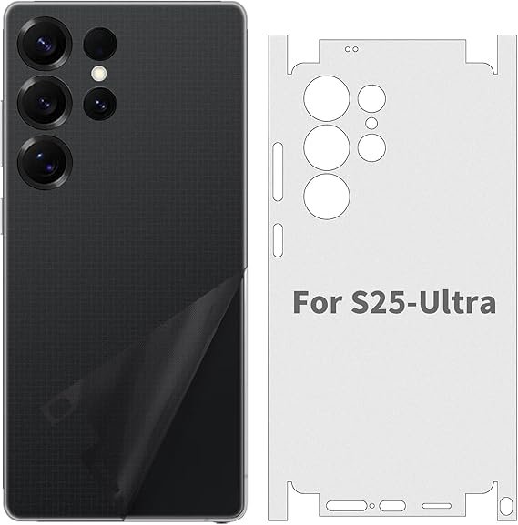 Silicone Soft Back Cover Case for Samsung Galaxy S25 Ultra 5G (Black)\ Camera Lens Protector\ Membrane Scratch Guard\ Tempered Glass Screen Protector (4 Combo) Silicone Soft Back Cover Case for Samsung Galaxy S25 Ultra 5G (Black)\ Camera Lens Protector\ Membrane Scratch Guard\ Tempered Glass Screen Protector (4 Combo)