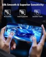 Silicone Soft Back Cover Case for Samsung Galaxy S24 FE 5G (Black)\ Camera Lens Protector\ Membrane Scratch Guard\ Tempered Glass (4 Combo) Silicone Soft Back Cover Case for Samsung Galaxy S24 FE 5G (Black)\ Camera Lens Protector\ Membrane Scratch Guard\ Tempered Glass (4 Combo)