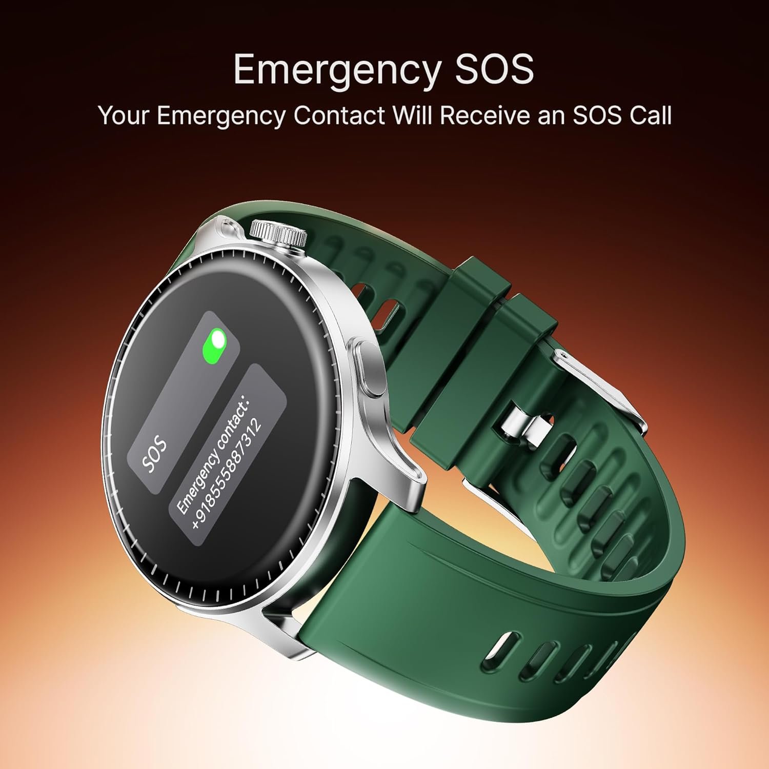 boAt New Launch Ultima Prime smartwatch with 1.43” AMOLED Display, Personalized Fitness Nudges, Functional Crown,100+ Sports Modes, Watch Face Studio (Green) boAt New Launch Ultima Prime smartwatch with 1.43” AMOLED Display, Personalized Fitness Nudges, Functional Crown,100+ Sports Modes, Watch Face Studio (Green)