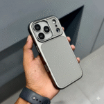 Back Cover for iPhone 17 Pro Max | Luxury Soft | Leather Case with Shockproof Protection | MagSafe (Grey)