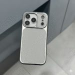 Back Cover for iPhone 17 Pro Max | Luxury Soft | Leather Case with Shockproof Protection | MagSafe (Grey)