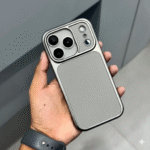 Back Cover for iPhone 17 Pro Max | Luxury Soft | Leather Case with Shockproof Protection | MagSafe (Grey)