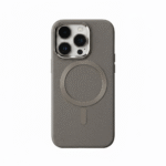 iPhone 14 Pro Magnetic Case Clear, Compatible with Magsafe Charging, Slim Fit Protective Phone Case (Grey)