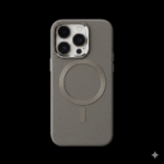 iPhone 14 Pro Magnetic Case Clear, Compatible with Magsafe Charging, Slim Fit Protective Phone Case (Grey)