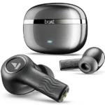 boAt Nirvana Ion ANC Pro, Hi-Res Audio LDAC,ANC(~32dB), 120Hrs Battery, App Support, TWS in Ear Earbuds Wireless Earphones with mic Crystal black