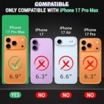 4 in 1 Combo Pack for iPhone 17 pro – Black (Back Cover + Camera Lens Protector + Tempered Glass + Unbreakable Membrane) 4 in 1 Combo Pack for iPhone 17 pro – Black (Back Cover + Camera Lens Protector + Tempered Glass + Unbreakable Membrane)