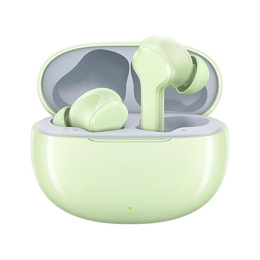 realme Buds T110 Bluetooth Truly Wireless in Ear Earbuds with mic Compatible with realme, AI ENC for Calls, Google Fast Pair, 38 Hours Total Playback with and Low Latency Gaming Mode(Green)