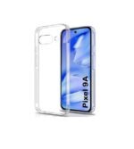 4 in 1 Combo Pack for Google Pixel 9A – Transparent (Back Cover + Camera Lens Protector + Tempered Glass + Unbreakable Film)