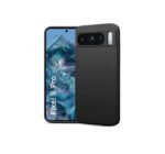 4 in 1 Combo Pack for Google Pixel 8 Pro – Black (Back Cover + Camera Lens Protector + Tempered Glass + Unbreakable Film)