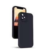 4 in 1 Combo Pack for iPhone 12 – Black Edition (Back Cover + Camera Lens Protector + Tempered Glass + Unbreakable Film