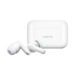 realme Buds T200 True Wireless Earbuds with Hi-Res Audio, 12.4mm Dynamic Bass Drivers, 32 dB ANC, Quad Mic, 45ms Latency, Upto 50 Hrs Playback, Fast Charge, IP55 Rated, BT 5.4 (White)